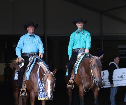 Parrish Quarter Horses win Congress Champion and Reserve in $10K Ltd Open Western Pleasure