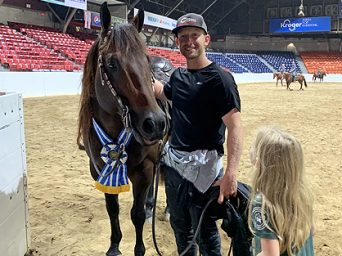 A Three Peat for Keith Ceddia and Xtra Dun Step in Congress Open Freestyle Reining