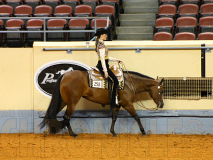 Hillary Roberts and Whatscookngoodlookin Win Western Pleasure at 2013 AQHYA World Show