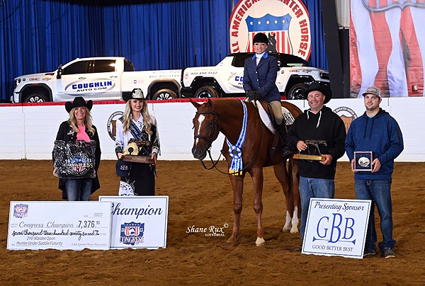 Congress Futurity Final Payments – Due Online TODAY August 1