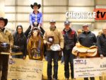 Hillary Timchak and Up To Know Good unanimous winners of Congress 3 YO Non Pro Western Pleasure Futurity