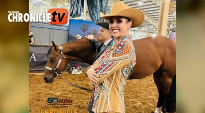 Kaleena Weakly and Moonlite Cruiser Win Run Off in L3 Amateur Showmanship at 2024 AQHA World